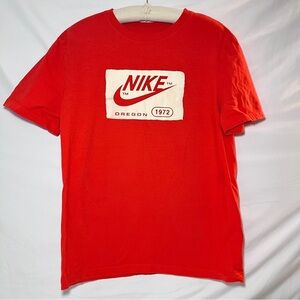 Nike Oregon 1972 Orangish-red Tshirt size Medium